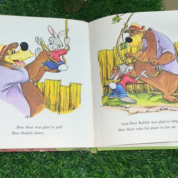 Brer Rabbit and His Friends Book Vintage Hardcover Walt Disney 1973 Childrens - Picture 12 of 12